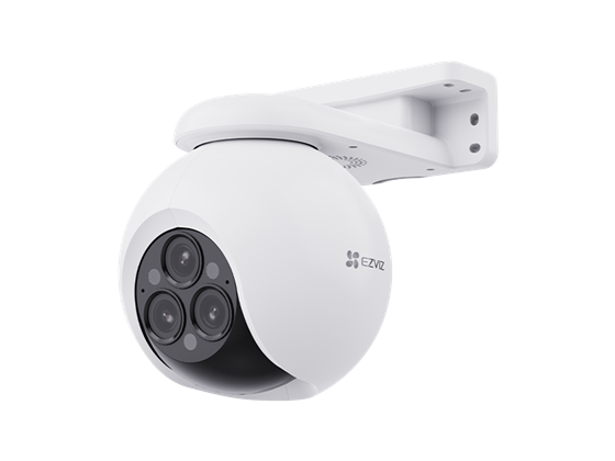 EZVIZ - CAMARA DE VIGILANCIA CON TRIPLE LENTES X3, MODELO H80F, 2K+