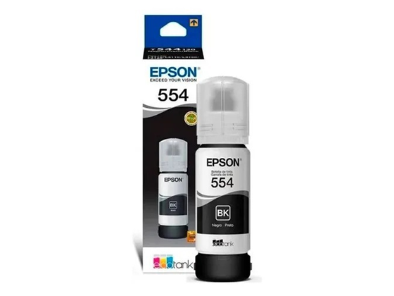 Epson - BOTELLA DE TINTA 554 NEGRO