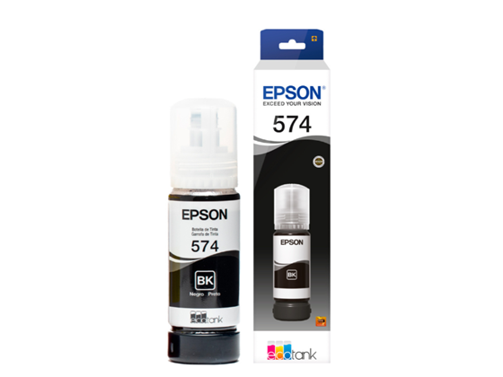Epson - BOTELLA DE TINTA EPSON T574120-AL, COLOR NEGRO