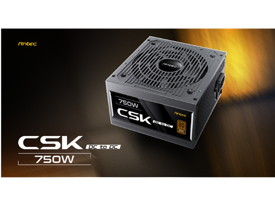 Antec - POWER SUPPLY ANTEC CSK 750W DC - PCIE 5.1 READY (0-761345-20115-5)
