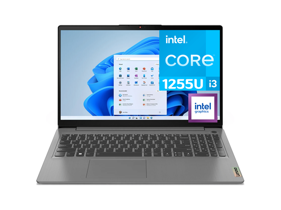 Lenovo - LAPTOP LENOVO IDEAPAD 3 15LAU7, 15.6" FHD, I3 1215U 1.2 GHZ 8GB, 512GB SSD, BACKLIT KEYBOARD, WINDOWS 11 HOME, WIFI AC, BLUETOOTH 5.0, 1 X HDMI PORT, 1 X USB 3.2 GEN 1, JACK 3.5" AUDIO, 1 X USB 2.0, LITHIUM-ION BATTERY, ARTIC GRAY, INGLES