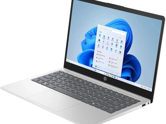 HP - LAPTOP 14-EP2035, 14" FHD, INTEL CORE 3 N55, 16GB, 512GB SSD M.2, WINDOW 11 INGLES, NATURAL SILVER
