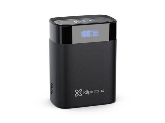 Klip Xtreme - CARGADOR MÓVIL POWER CELL (POWER BANK) KLIP XTREME 30000MAH, 1X USB-A + 2X USB-C