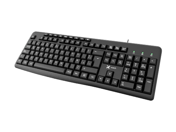 Xtech - TECLADO USB MULTIMEDIA NEGRO, ESPAÑOL