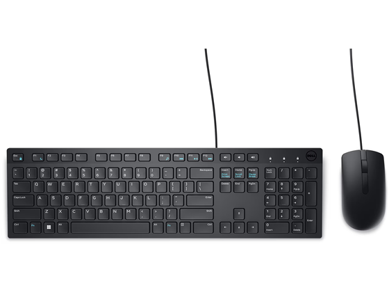 Dell - TECLADO Y MOUSE CON CABLE  KM300C