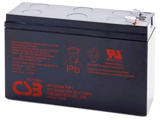 CSB Battery Technologies - BATERIA CSB 12V 24W/C_6.4AH