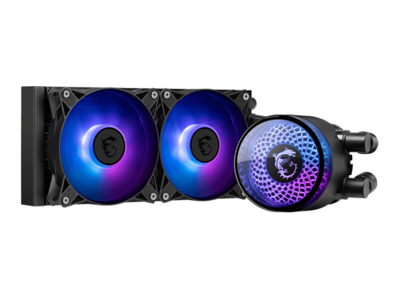 Msi - ABANICO PARA CPU MSI SERIE MAG CORELIQUID A12 240 ALL-IN-ONE LIQUID CPU COOLER, 2*120MM ARGB GEN 2
