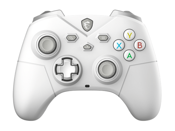 Msi - GAME PAD MSI FORCE GC300 W WHITE, WIRELESS 2.4 GHZ, BATERIA 600 MAH, COLOR BLANCO