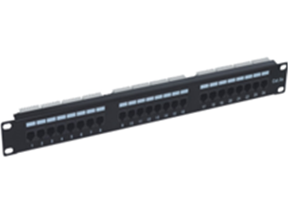 Agiler - PATCH PANEL DE 12 PUERTOS, CAT6, 1U
