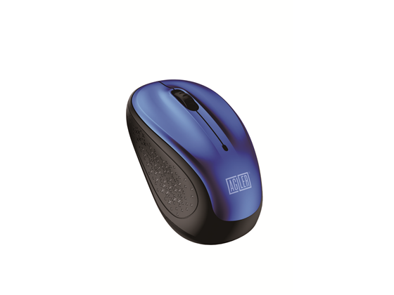 Agiler - MOUSE MINI INALÁMBRICO, 2.4GHZ - NANO RECEPTOR USB, AZUL