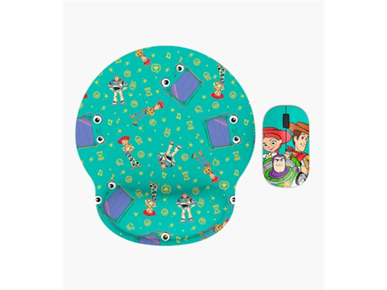 Xtech - MOUSE + MOUSE PAD GEL XTECH DISNEY TOY STORY WIRELESS, OPTICAL MOUSE