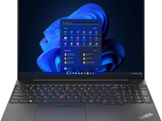 Lenovo - LAPTOP THINKPAD E16 GEN 2, 16" IPS WUXGA TOUCH, AMD RYZEN 7 7735U, 16GB DDR4, 1TB SSD NVME, WINDOWS 11 PRO, WI-FI 6, BLUETOOTH 5.0, 3X USB 3.2, 1X USB TYPE C (PARA DISPLAYPORT Y CARGA), 1X RJ45, 1X HDMI 2.1, BACKLIT KEYBOARD, BT 5.1, AUDIO JACK 3.5", GRAPHITE BLACK