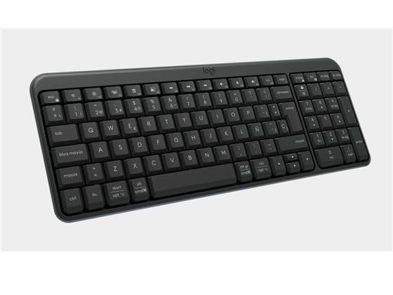 Logitech - TECLADO LOGITECH K250  COMPACT BLUETOOTH WIRELESS COLOR GRAPHITE