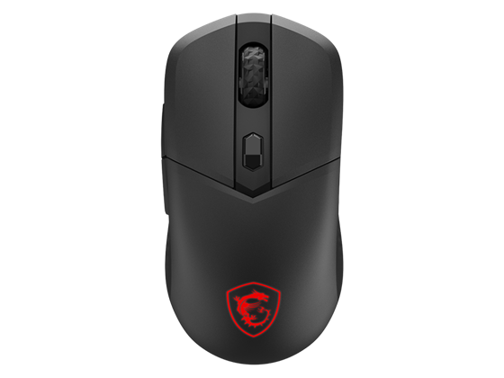 Msi - MOUSE MSI VERSA 300 W, WIRELESS 2.4 GHZ, USB 2.0 (USB-C TO A), BLUETOOTH 5.3, COLOR NEGRO