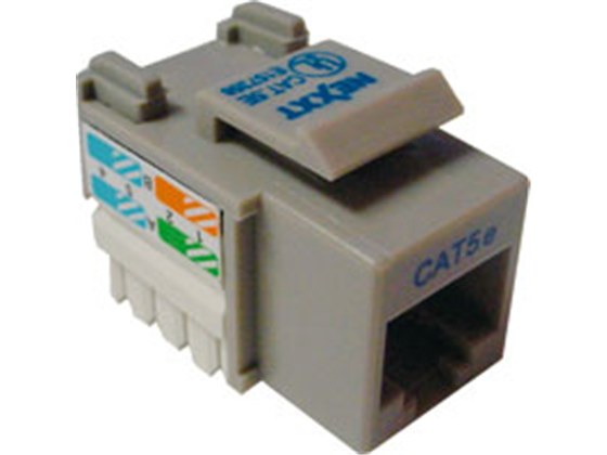 Nexxt - JACK MINI KEYSTONE CAT5E GRIS TIPO 110