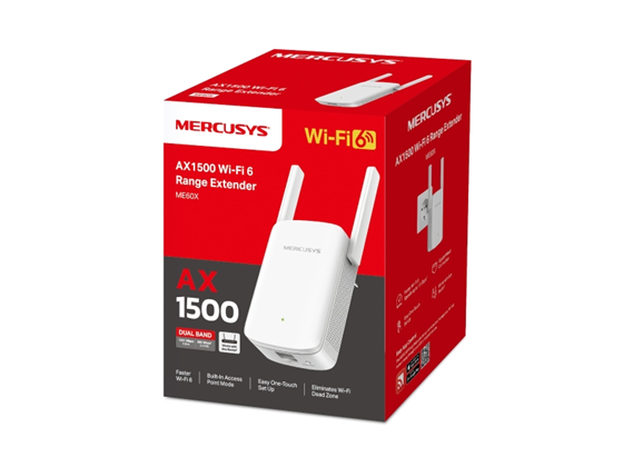 TP-Link - EXTENSOR DE RED WIRELESS ME60X, WI-FI 6 AX1500