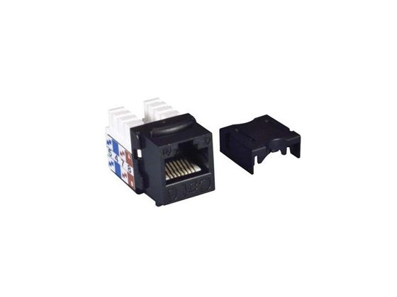 Agiler - JACK MINI KEYSTONE AGILER CAT6 110 NEGRO