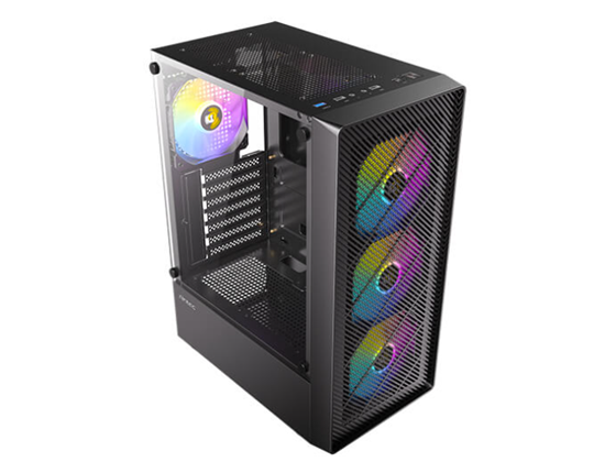 Antec - CASE ANTEC AX20 ELITE RGB BLACK MESH