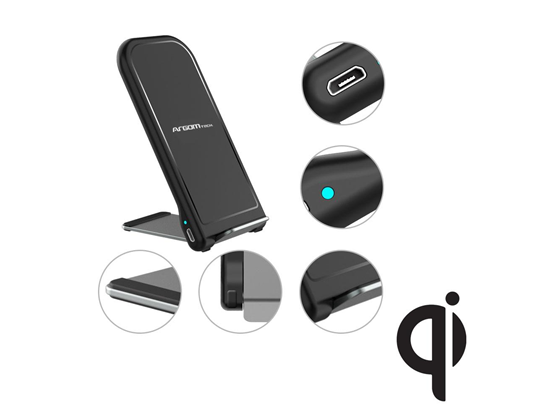 Argom - CARGADOR INALAMBRICO RAPIDO, SURFACE P1/USB 10W.