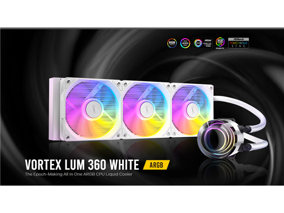 Antec - VENTILADORES ANTEC VORTEX LUM 360 ARGB WHITE