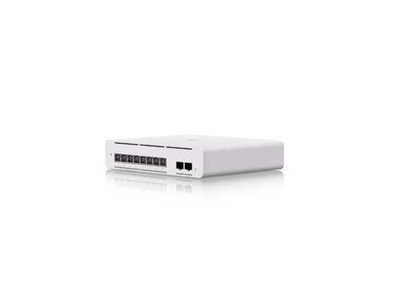 Ubiquiti - SWITCH UBIQUITI USW-PRO-XG-8-POE, 8 PUERTOS RJ45 10GBE, 2 PUERTOS SFP+ 10GBE, POE++ (60W POR PUERTO), DISPONIBILIDAD POE 145W, LAYER 3.