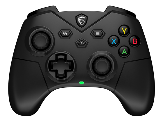 Msi - GAME PAD MSI FORCE GC300 W, WIRELESS 2.4 GHZ, BATERIA 600 MAH, COLOR NEGRO