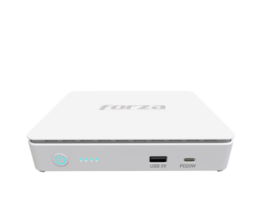 Forza - UPS - POWERBANK  DC-350USBP, PARA MODEM, CAMARA DE SEGURIDAD IP, ROUTERS, SMARTPHONES, SISTEMA BIOMETRICOS, 35 WATTS, 110/220V