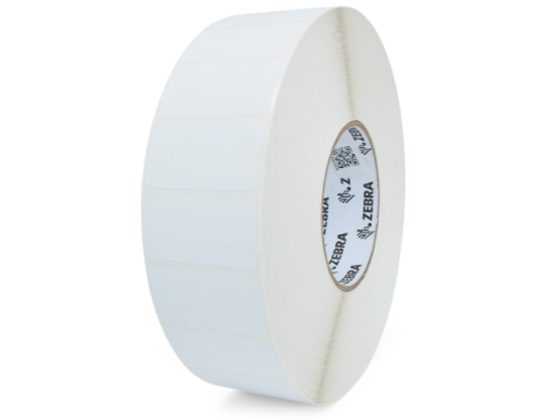 Zebra - ROLLO DE PAPEL LABEL Z-PERFORM 2000T, 2" X 1", 3" CORE, 8" OD, TRANSFERENCIA TERMICA, PERFORADAS, 5500 LABEL POR ROLLO.
