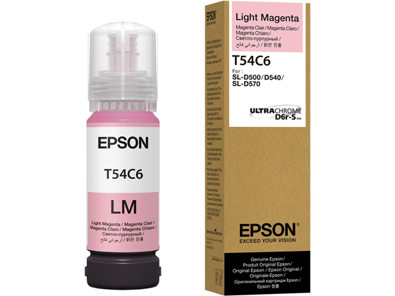 Epson - BOTELLA DE TINTA T54C6 LIGHT MAGENTA