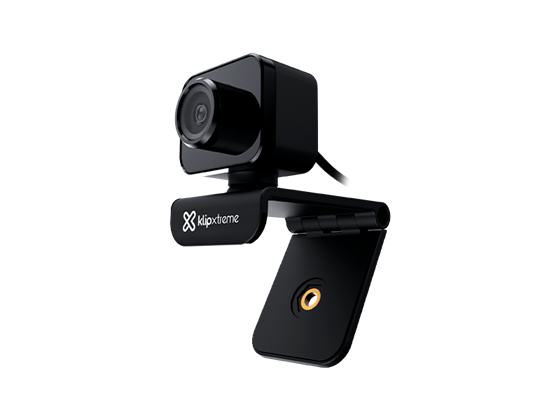 Klip Xtreme - CAMARA WEB CAMCOM 2K, QHD, CON MICROFONO INTEGRADO, 80 GRADOS DE VISION, IMAGEN DE 3.7 MP. COMPATIBLE CON WINDOWS, MAC OS Y CHROME OS