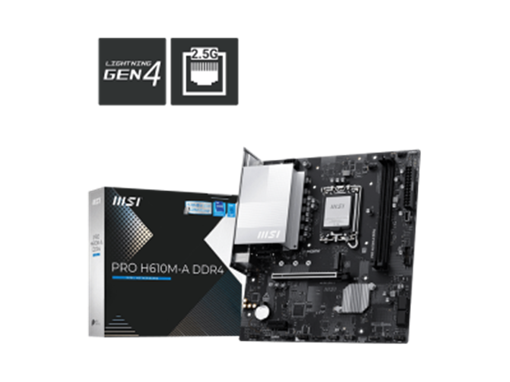 Msi - PRO H610M-A DDR4