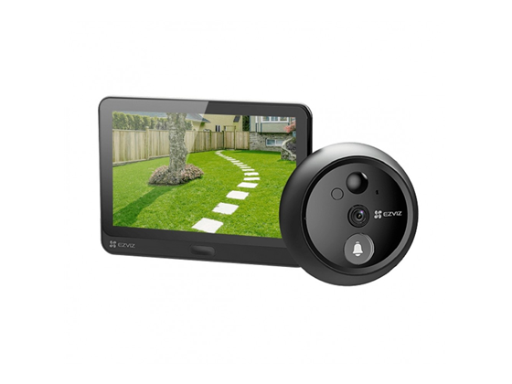 EZVIZ - KIT VIDEOPORTERO MARCA EZVIZ, 1080P, PULSADOR ELECTRÓNICO DE TIMBRE INTEGRADO