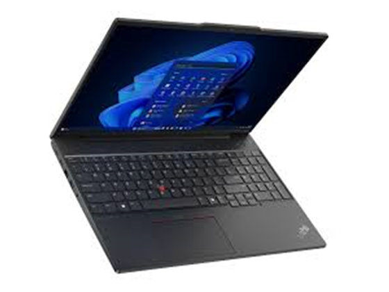 Lenovo - LAPTOP THINKPAD E16 GEN 2, 16" IPS WUXGA, AMD RYZEN 5 7535U, 8GB DDR5, 256GB SSD NVME, WINDOWS 11 PRO, WI-FI, BLUETOOTH 5.0, 2X USB 3.1, 1X USB TYPE C (PARA DISPLAYPORT Y CARGA), 1X RJ45, 1X HDMI 1.4B, 1X USB 2.0 (OCULTO), BACKLIT KEYBOARD, BT 5.1, AUDIO JACK 3.5", FINGER PRINT READER, GRAPHITE BLACK