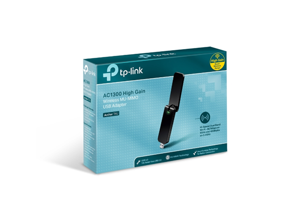 TP-Link - ADAPTADOR USB WI-FI TP-LINK ARCHER T4U, DOBLE BANDA AC1300