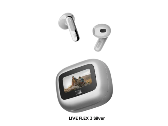 JBL - AUDIFONO JBL LIVE FLEX 3 SILVER