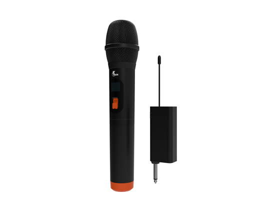 Xtech - MICROFONO INALAMBRICO UNIXON, UHF, CON RECEPTOR RECARGABLE, CONECTOR 3.5"