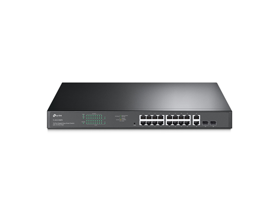 TP-Link - SWITCH 18 PUERTOS RJ45 TL-SG1218MPE, NO ADMINISTRABLE/RACK, 108PUERTO, ETHERNET. 10/100/1000