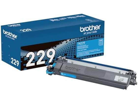 Brother - TONER BROTHER CYAN TN229C, 1,200 PAGINAS, PARA IMPRESORAS HL-L3220CDW, HL-L3280CDW, HL-L3295CDW, HL-L3300CDW, HL-L8245CDW, MFC-L3720CDW, MFC-L3765CDW, MFC-L3780CDW, MFC-L8395CDW
