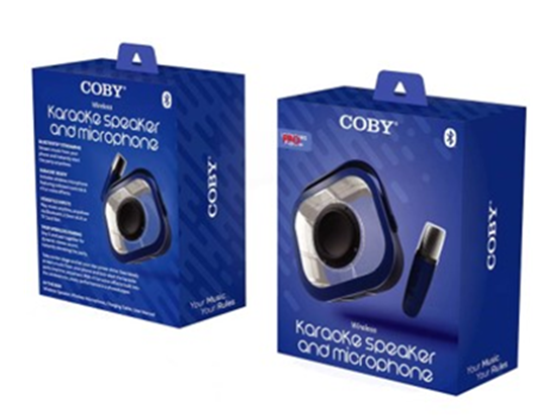 Coby - BOCINA CON MICROFONO COBY WIRELESS, BLUETOOTH 5.0