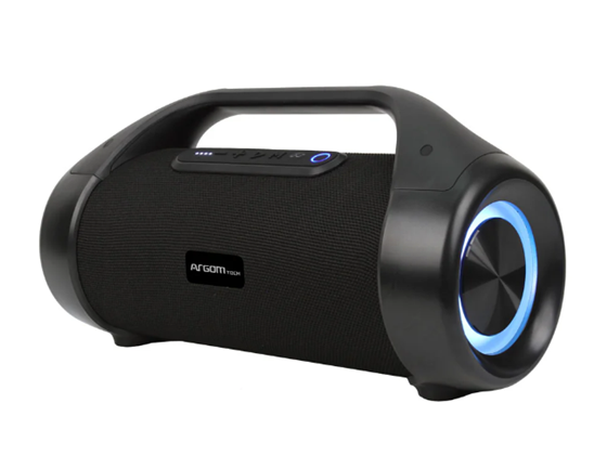 Argom - BOCINA BLUETOOTH, BLUETOOTH RADYON X37  50W PREMIUM IPX5, NEGRO