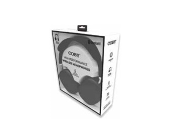 Coby - AUDIFONO CON MICROFONO, BLUETOOTH 5.0, SOUND STEREO, RECARCAGLE, 10HRS, 100+3DB